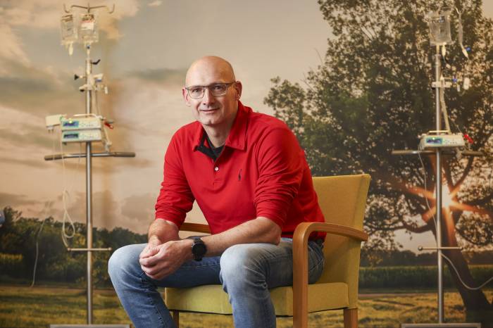 Bas Klein Goldewijk op de Dagbehandeling