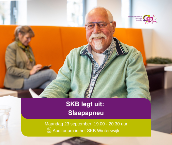 Afbeelding SKB legt uit over slaapapneu