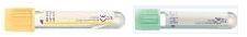 Gele serum buis met gel 3.5 mL + Lichtgroene heparine buis met gel 3 mL